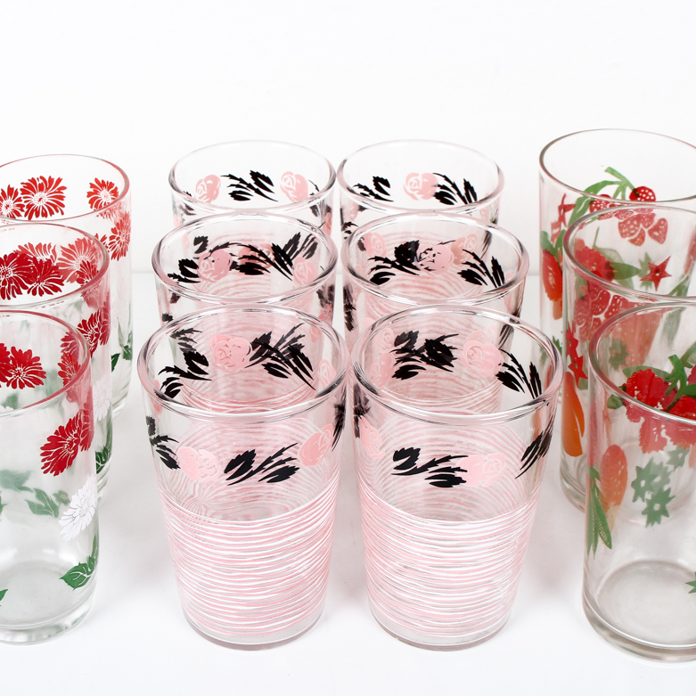 Three Sets of Swanky Swigs Glasses