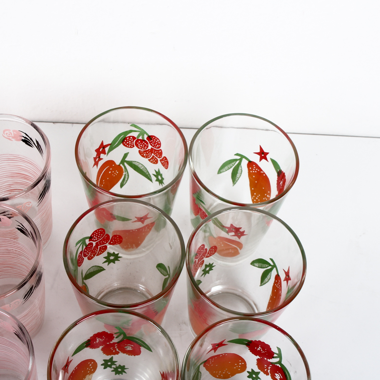 Three Sets of Swanky Swigs Glasses