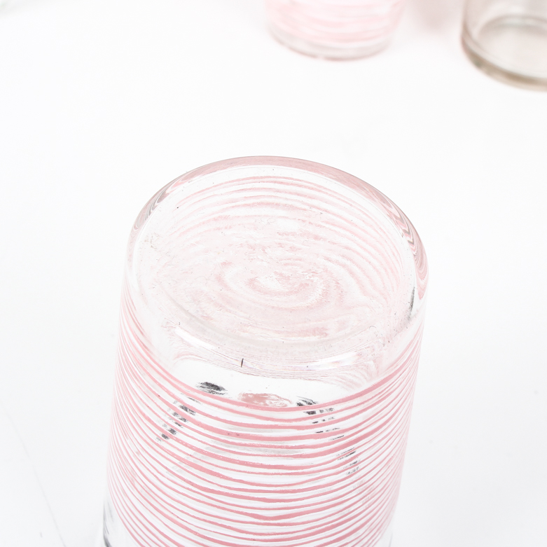 Three Sets of Swanky Swigs Glasses