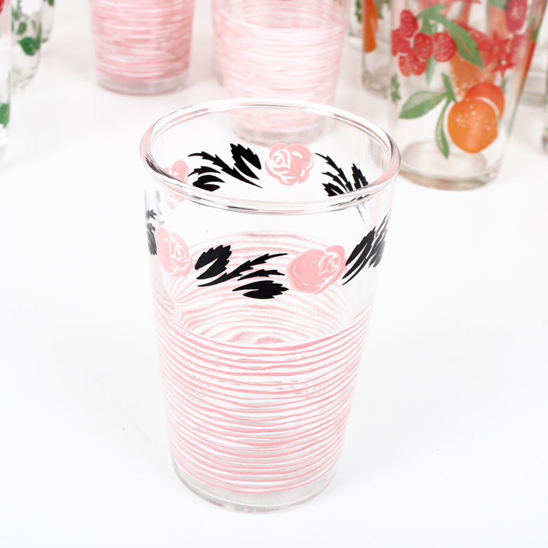 Three Sets of Swanky Swigs Glasses