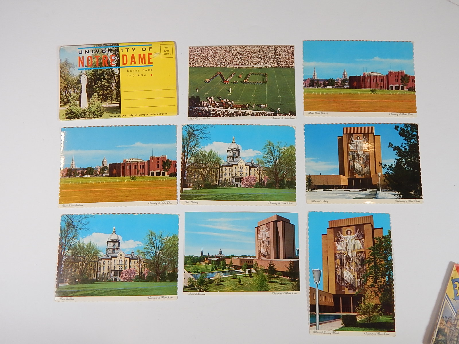 Vintage Notre Dame Post Cards