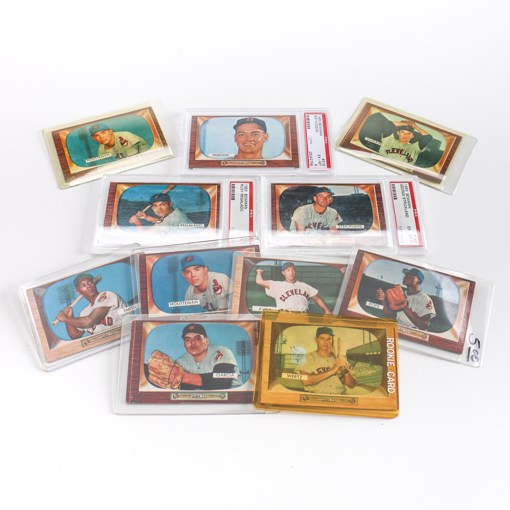 1950s PSA Graded Baseball Cards