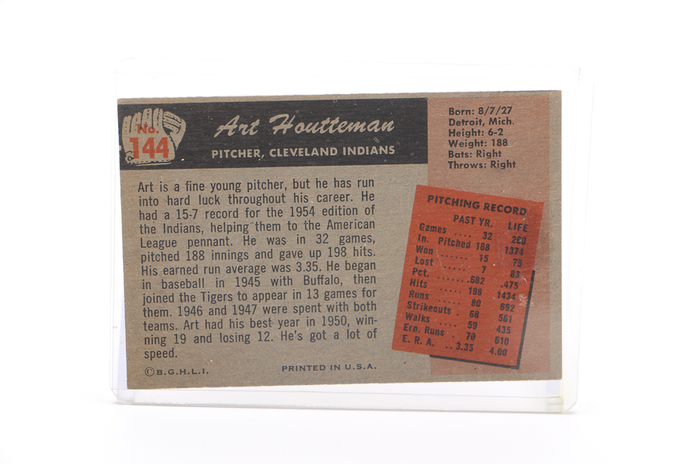 1950s PSA Graded Baseball Cards