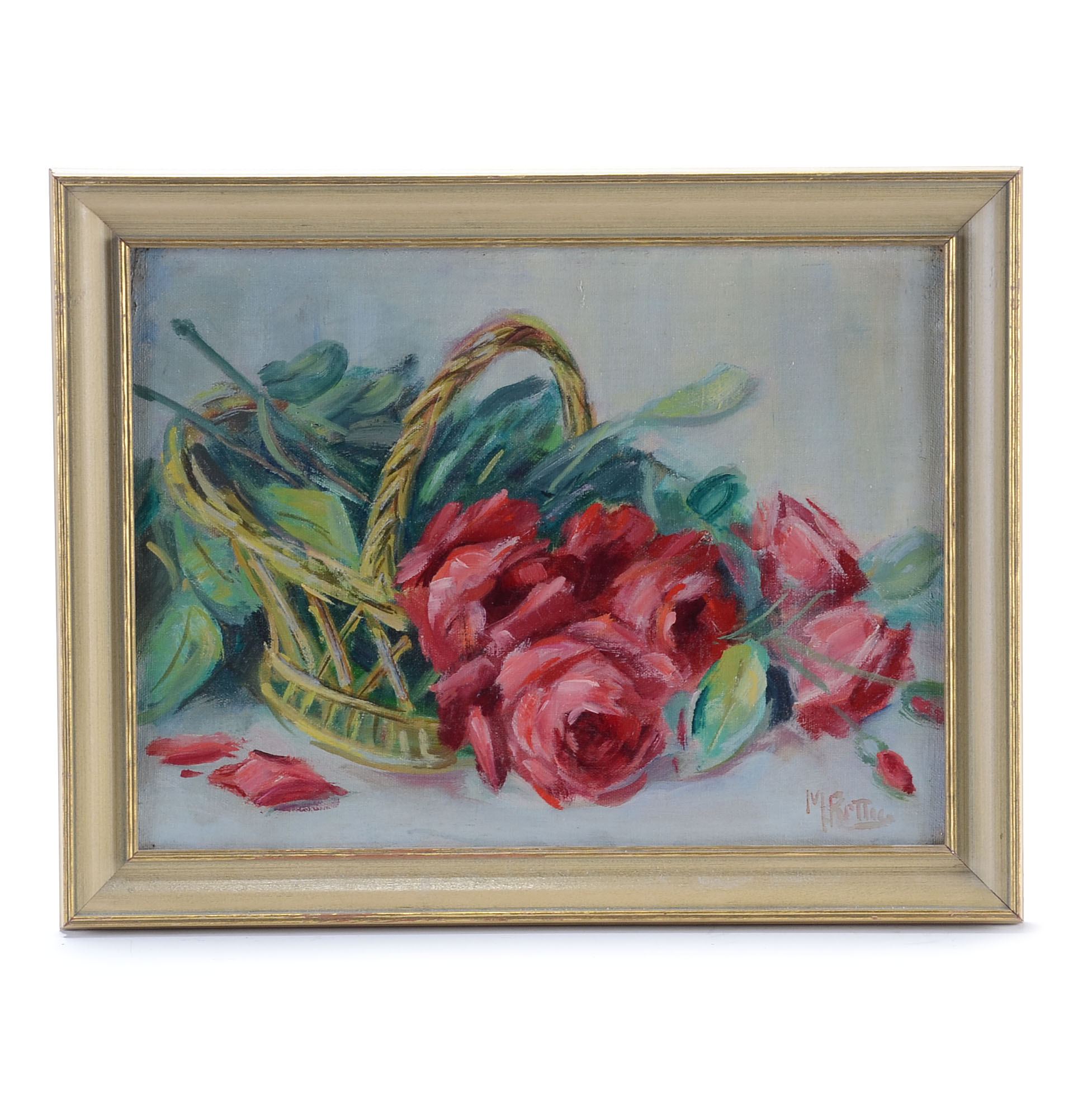 Martin Rettig Original Oil Painting on Canvas Board