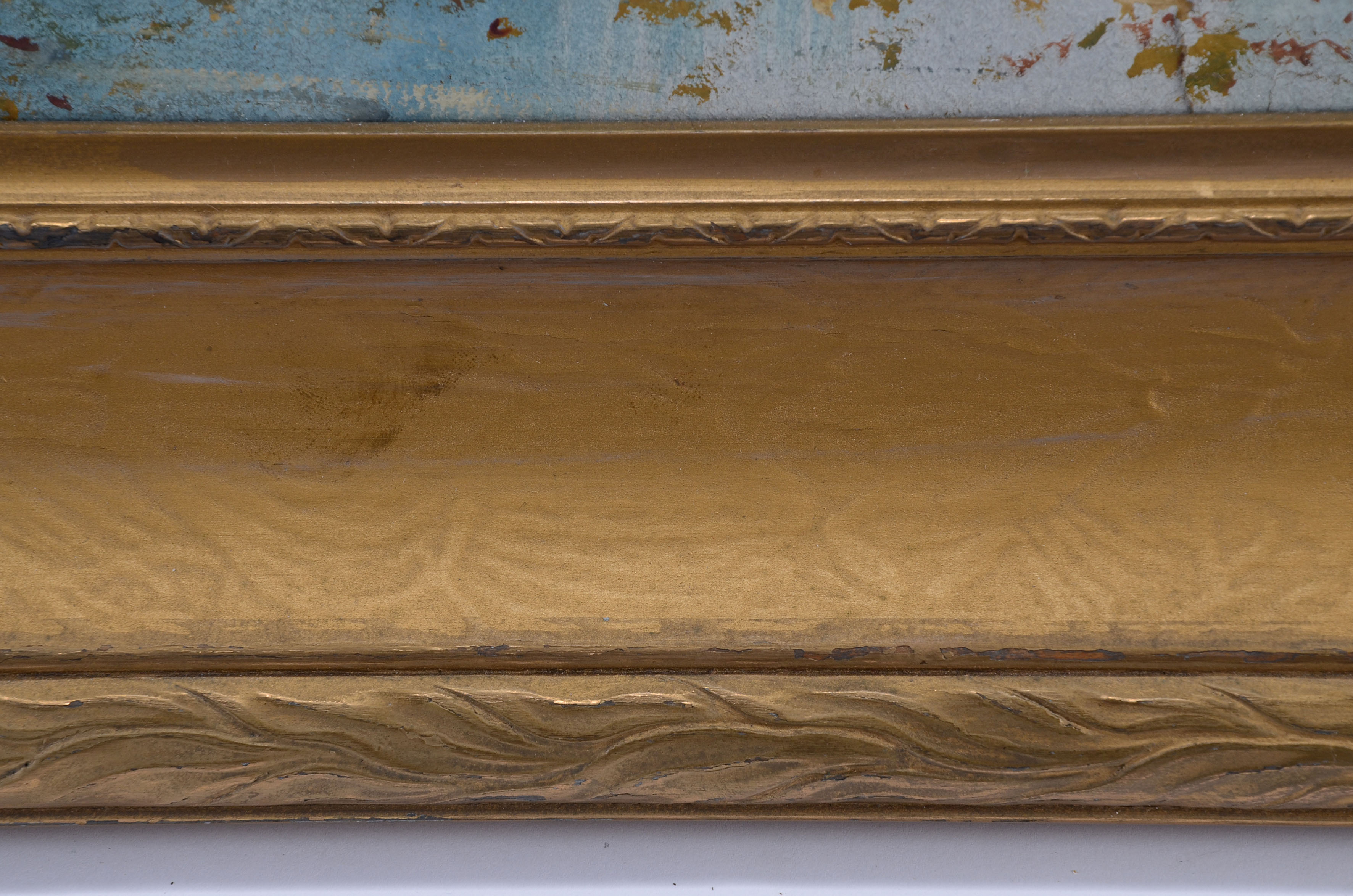 Fred Pearce Original Gouache Painting on Paper