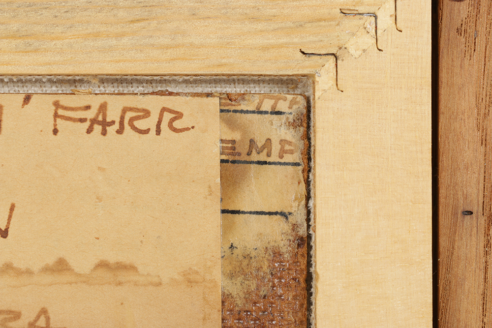 Charles Griffin Farr Egg Tempera Titled "Kindergarten"