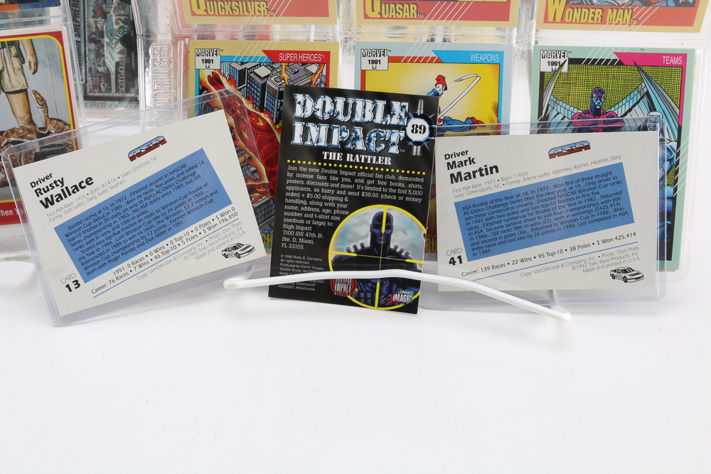 Vintage Fan Cards featuring Marvel