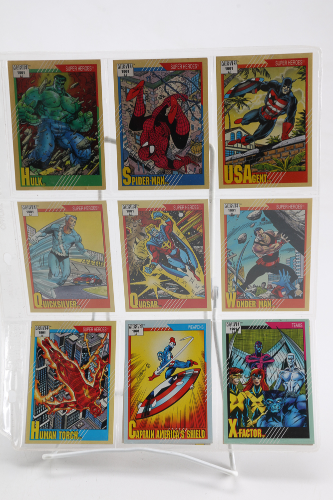 Vintage Fan Cards featuring Marvel