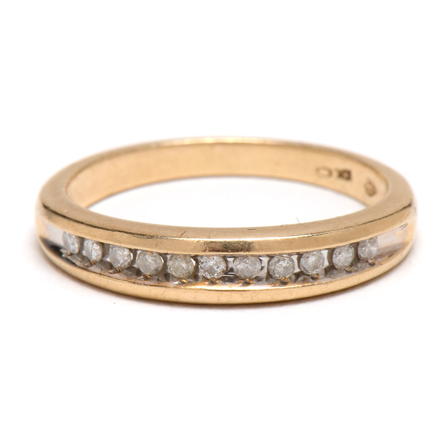 10K Yellow Gold Diamond Rings