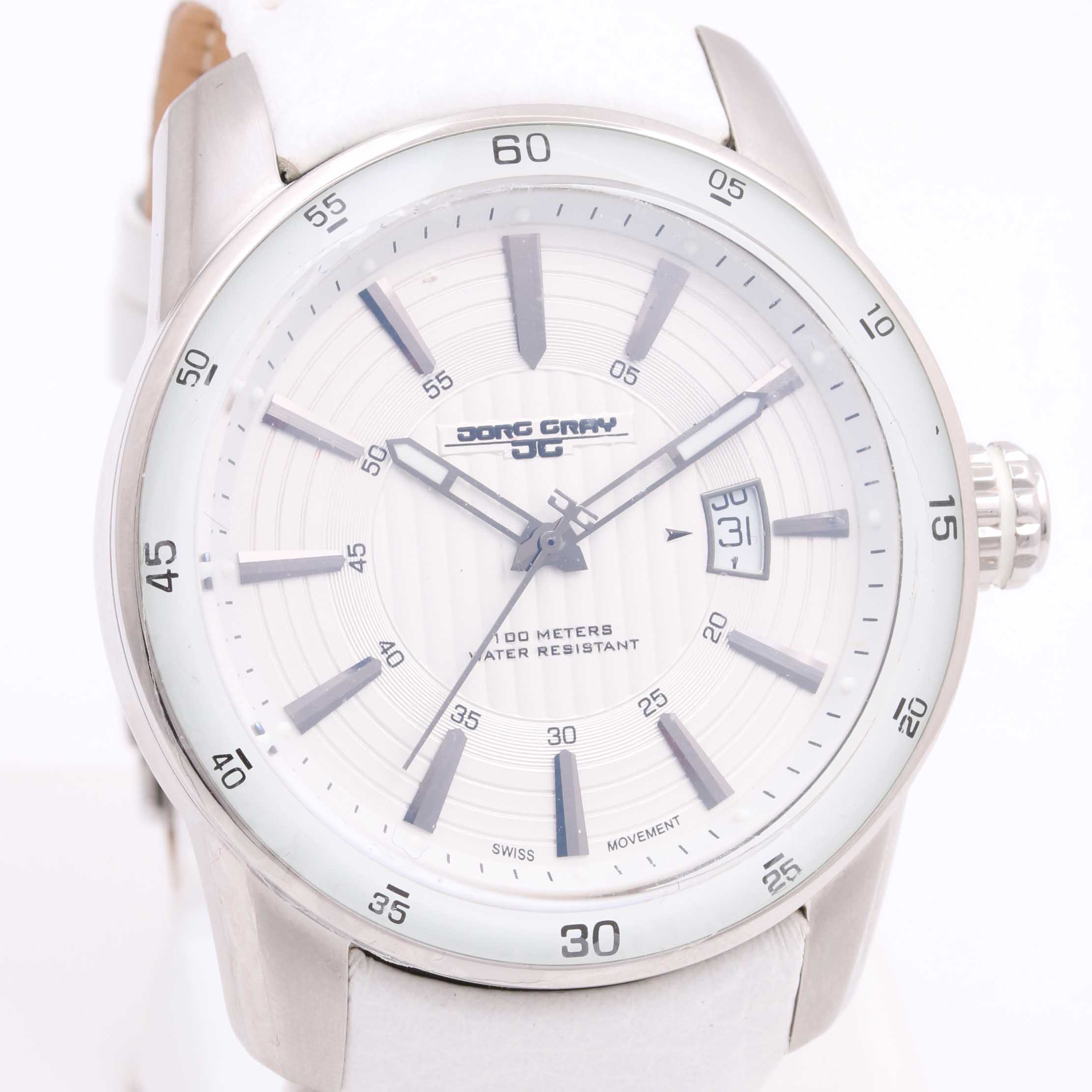 Stainless Steel Jorg Gray Watch