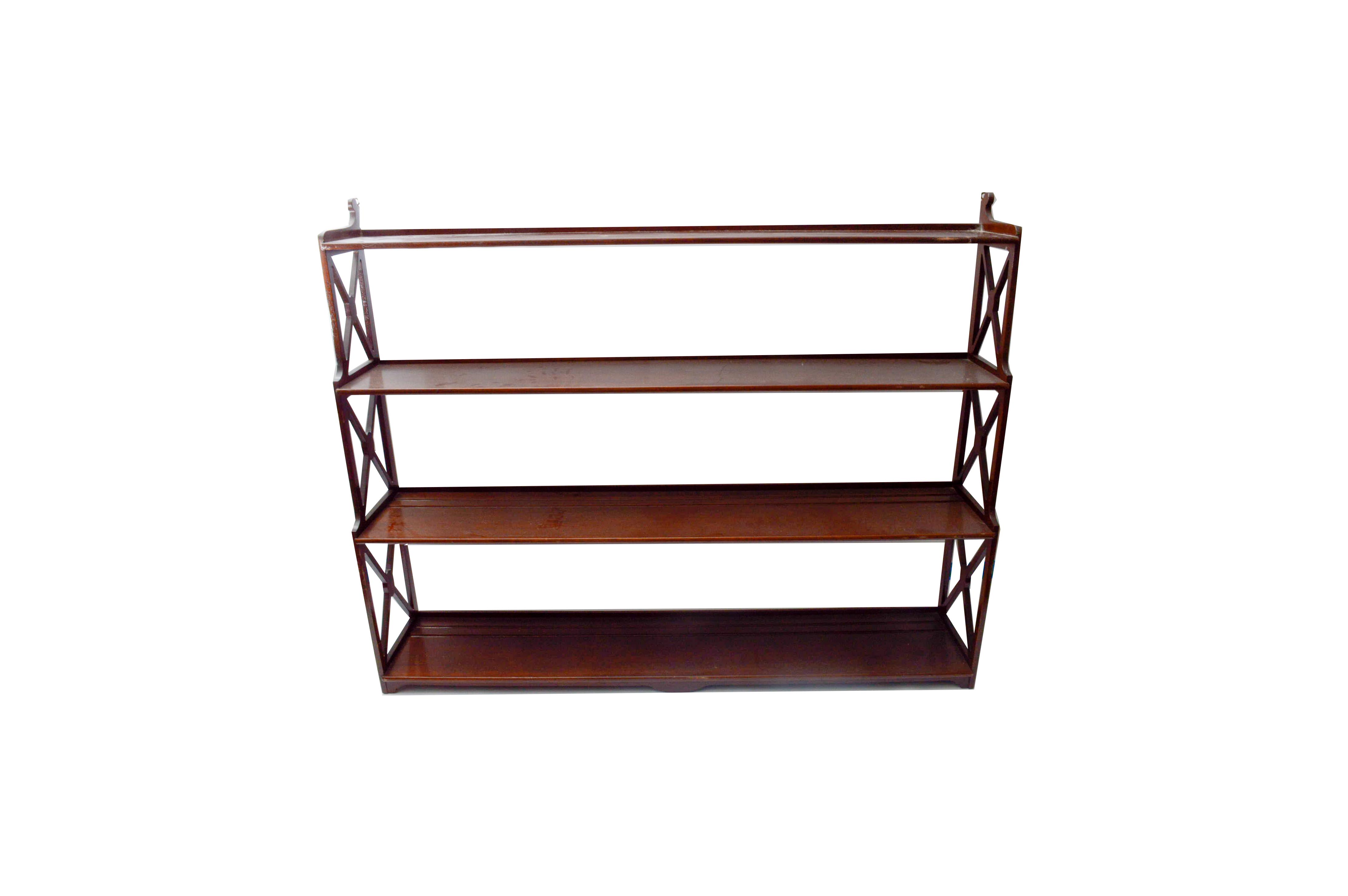 Walnut Wood Wall Shelf