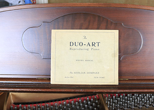 Vintage Duo Art Weber Grand Player Piano
