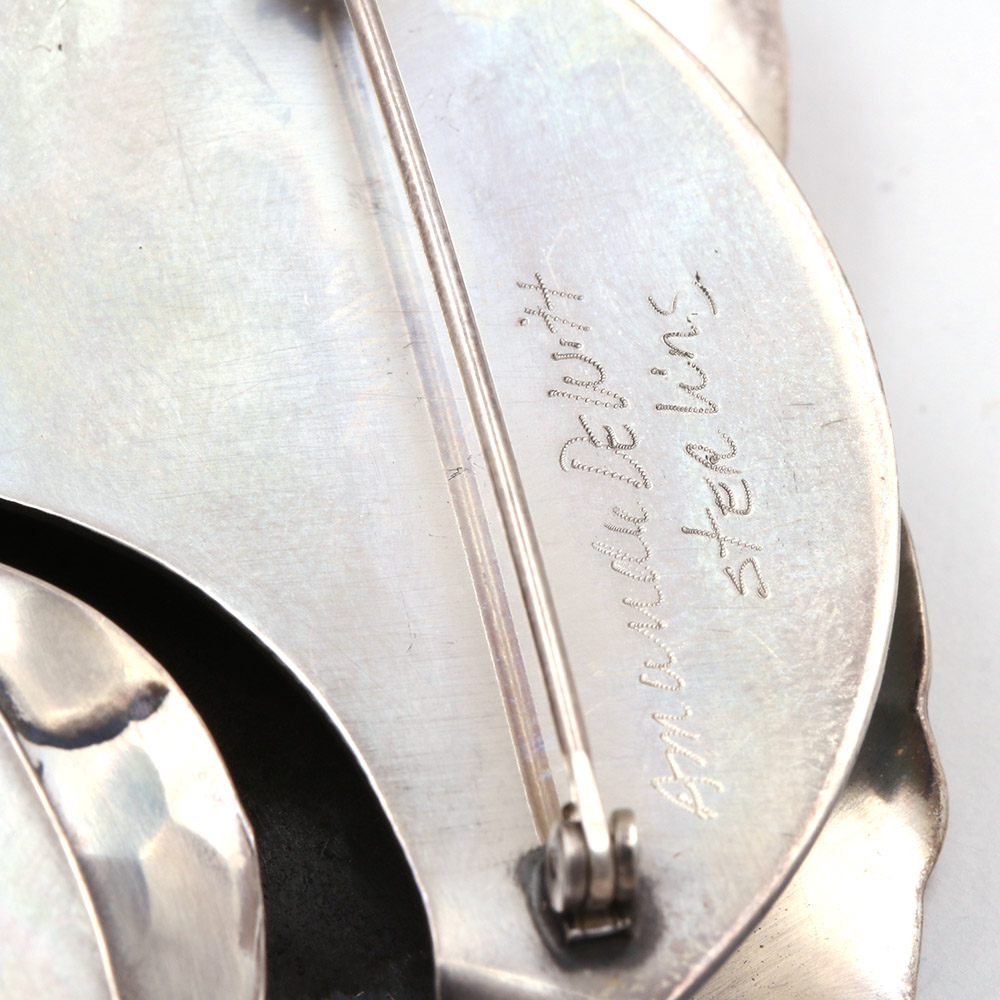 Collection of Amanda DeWitt Sterling Silver Brooches