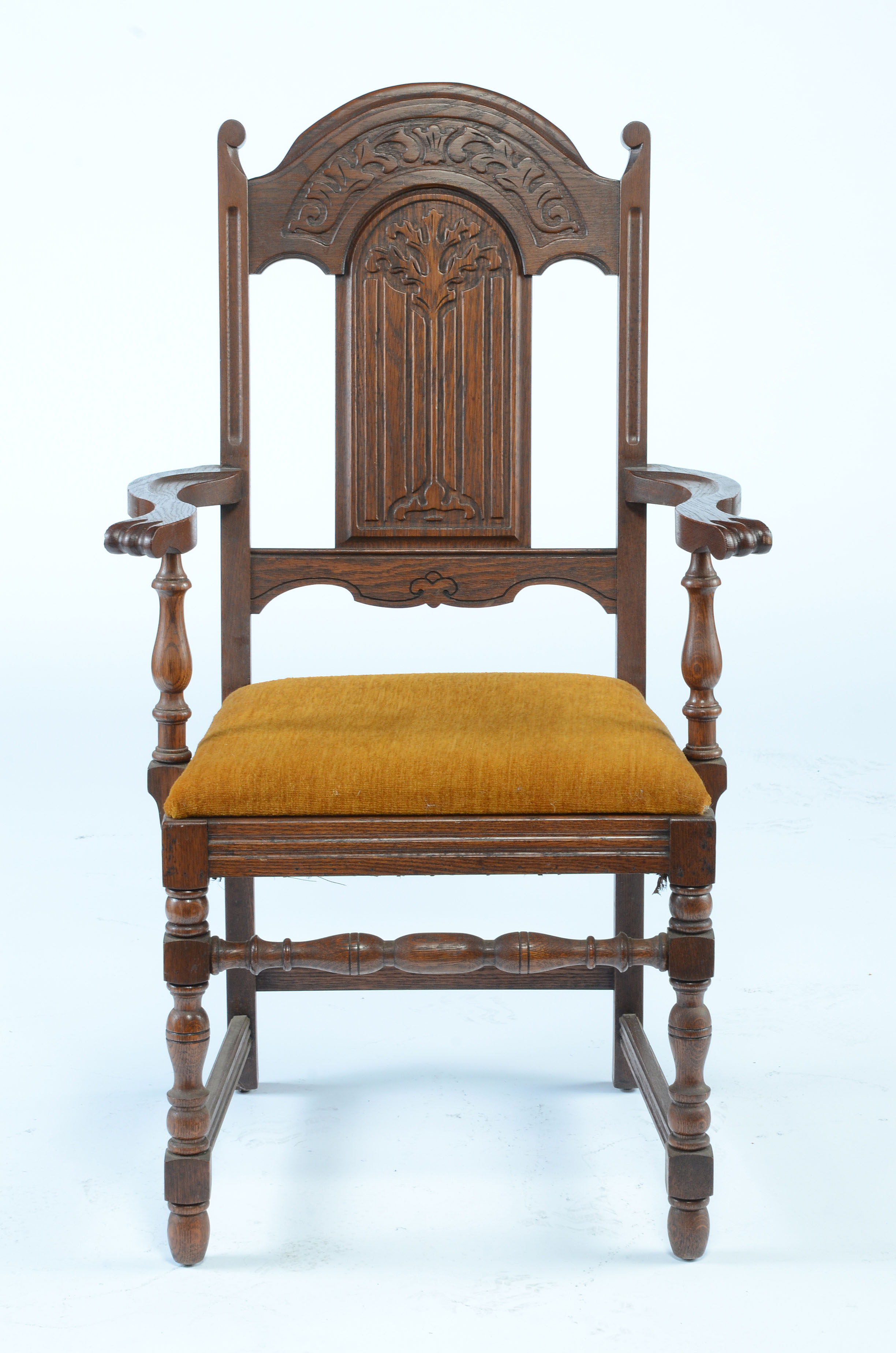1920s English Tudor Revival Dining Furniture