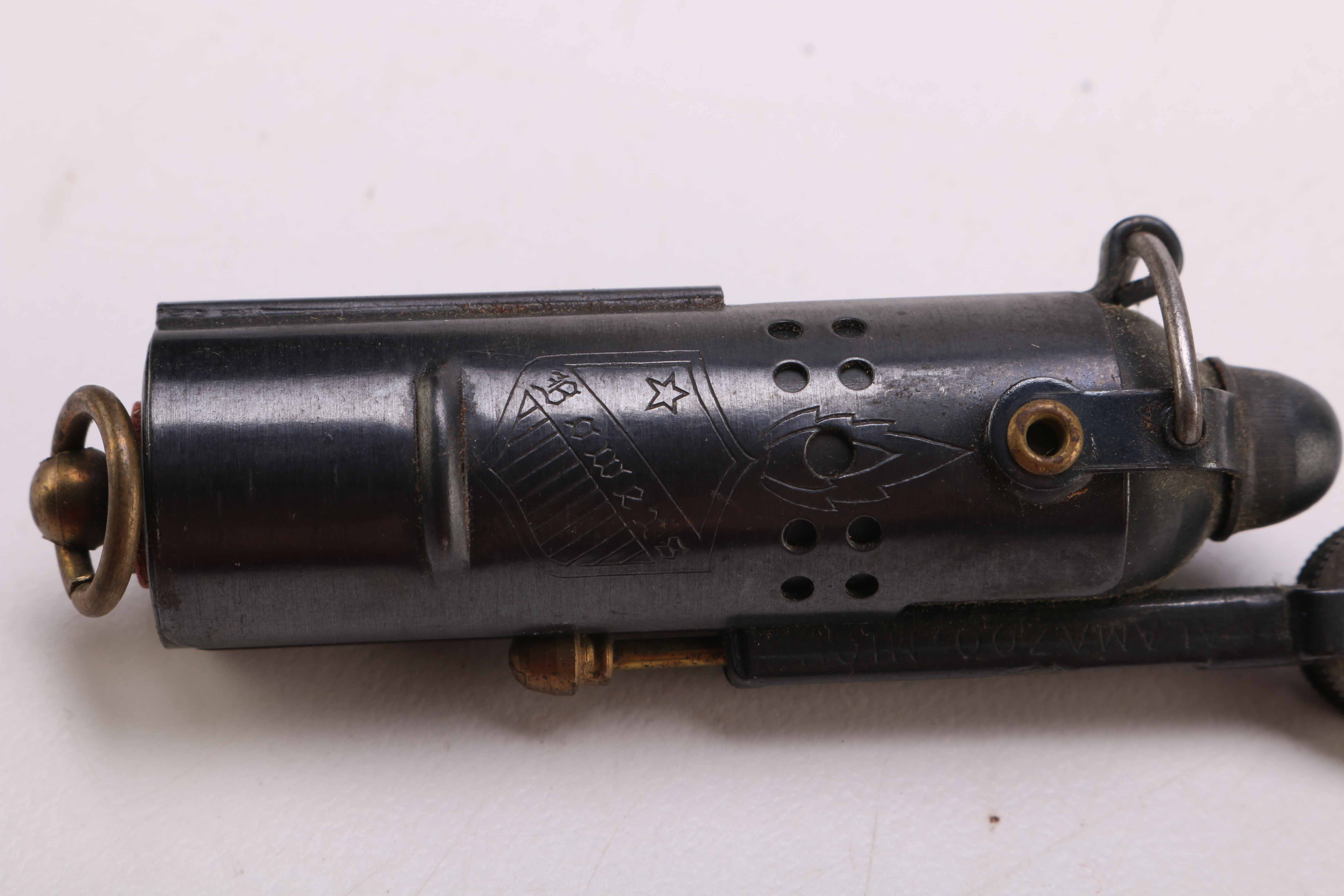 World War I and II Cigarette Lighters and Matchbox Holders