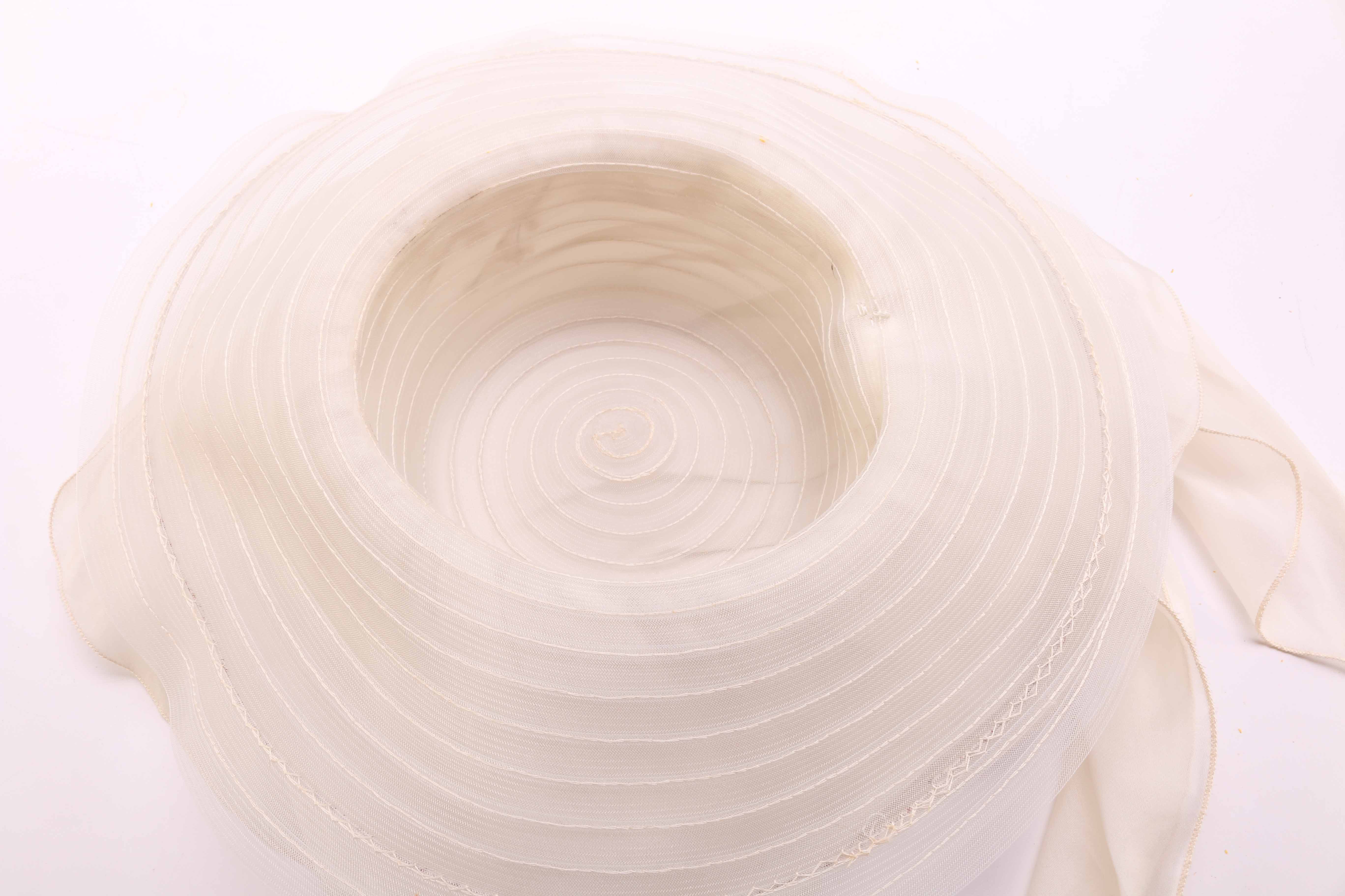 Vintage Hats Featuring Blonde Mink Pillbox Hat