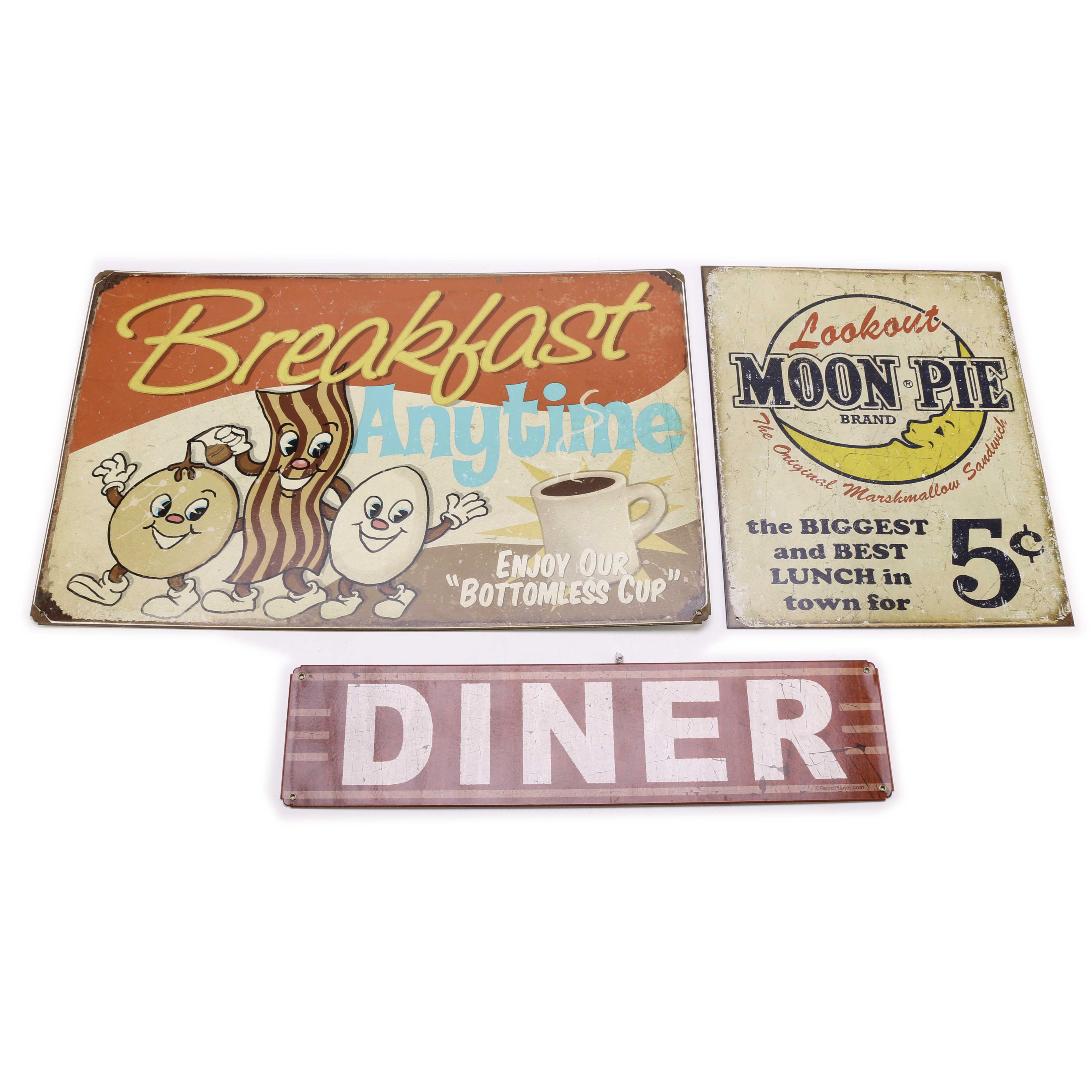Collection of Reproduction Advertising Signs