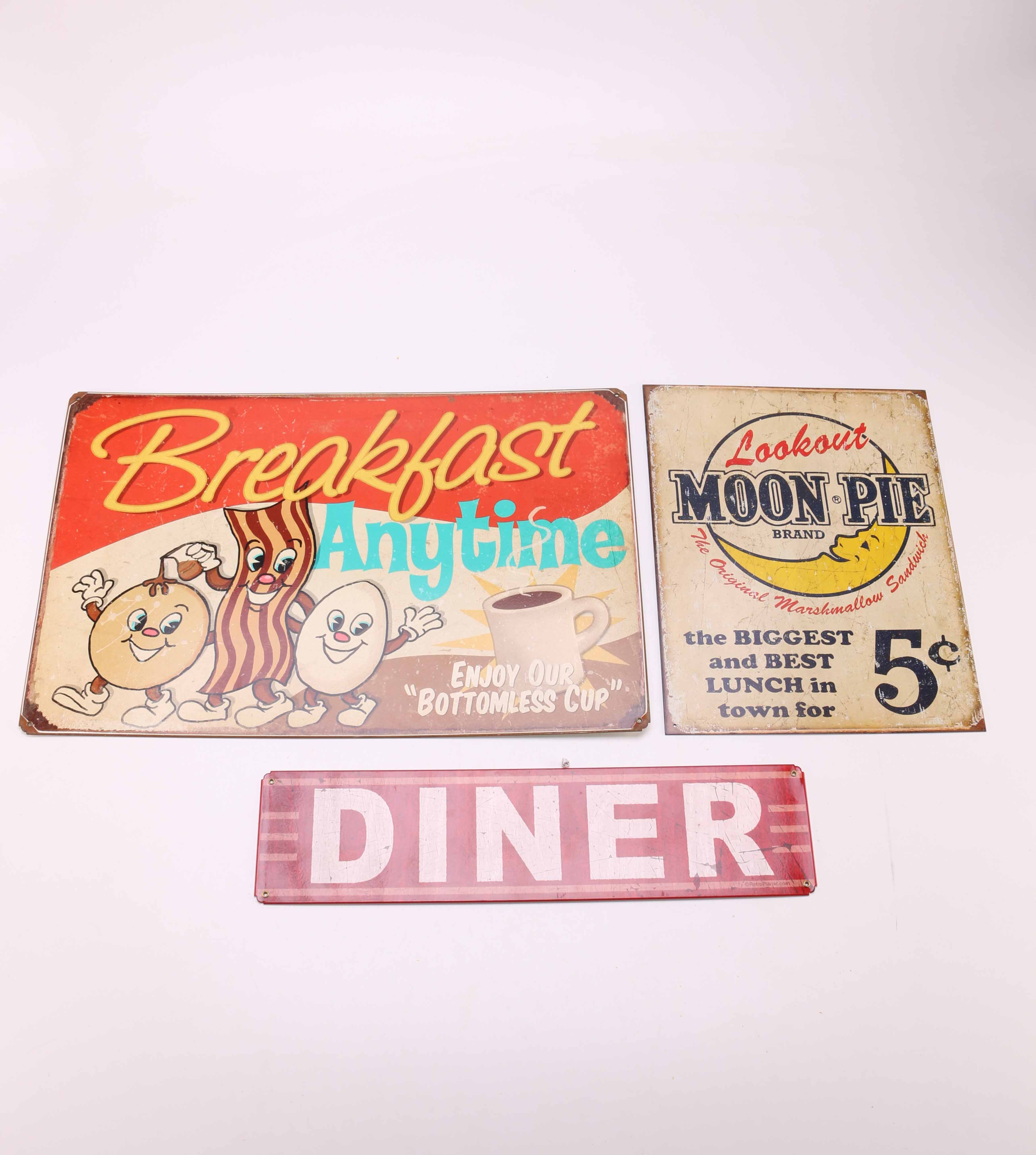 Collection of Reproduction Advertising Signs