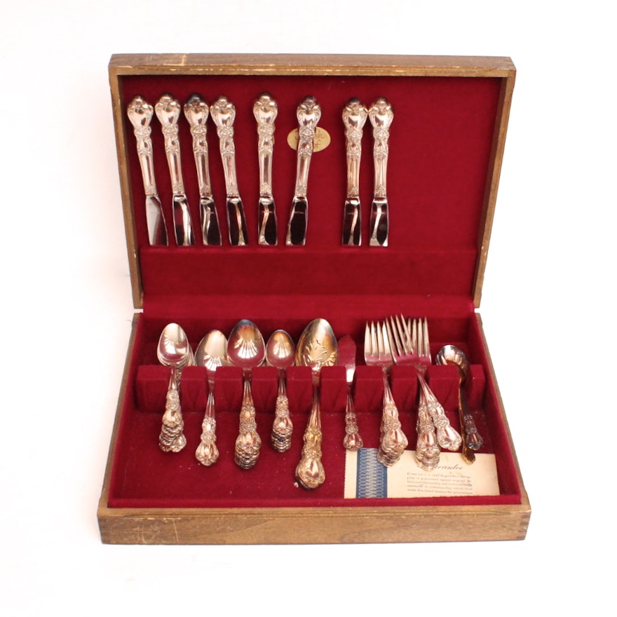 Rogers Brothers "Heritage" Silver Plate Flatware