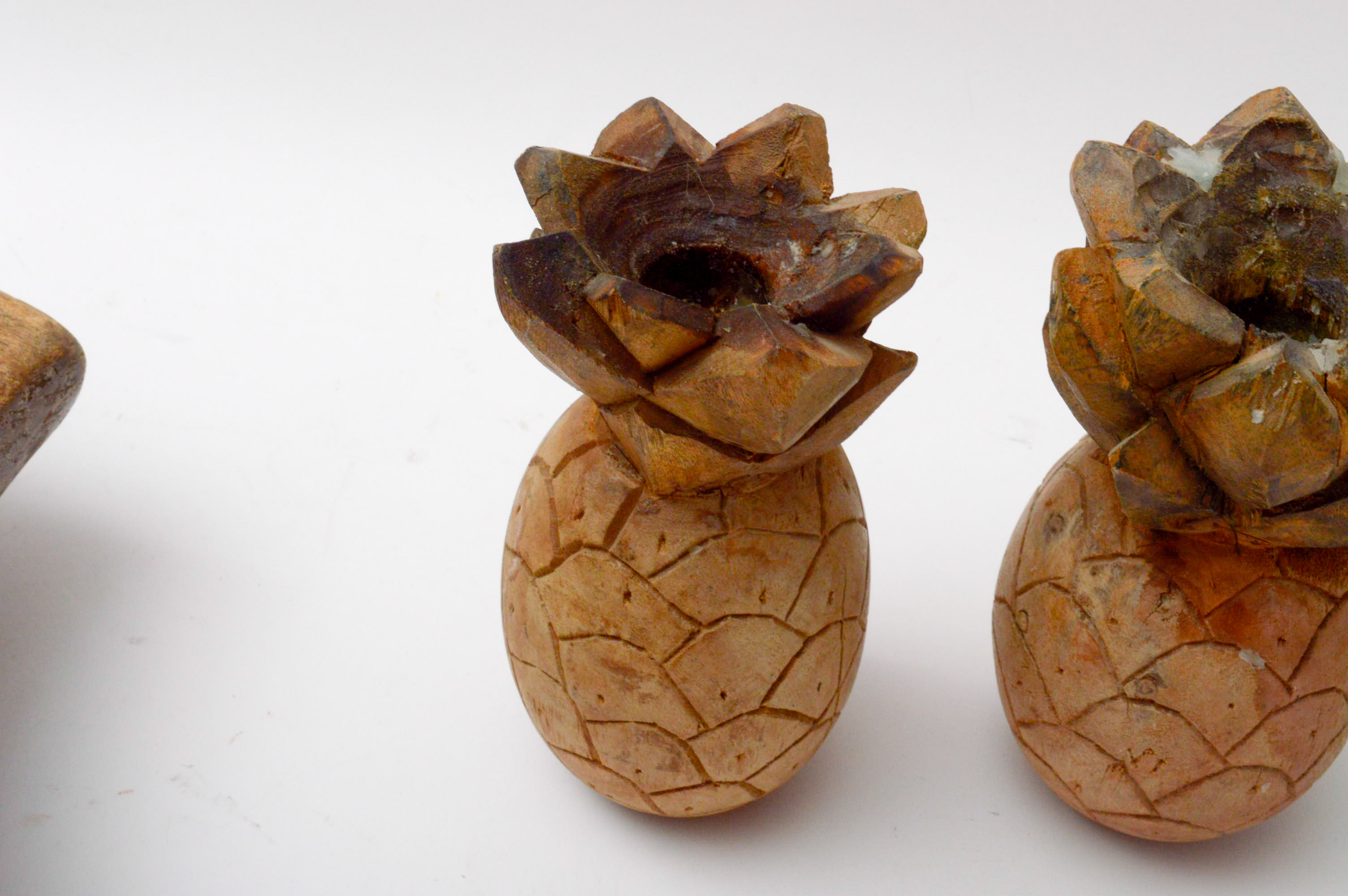 Hand Carved Wood Decor