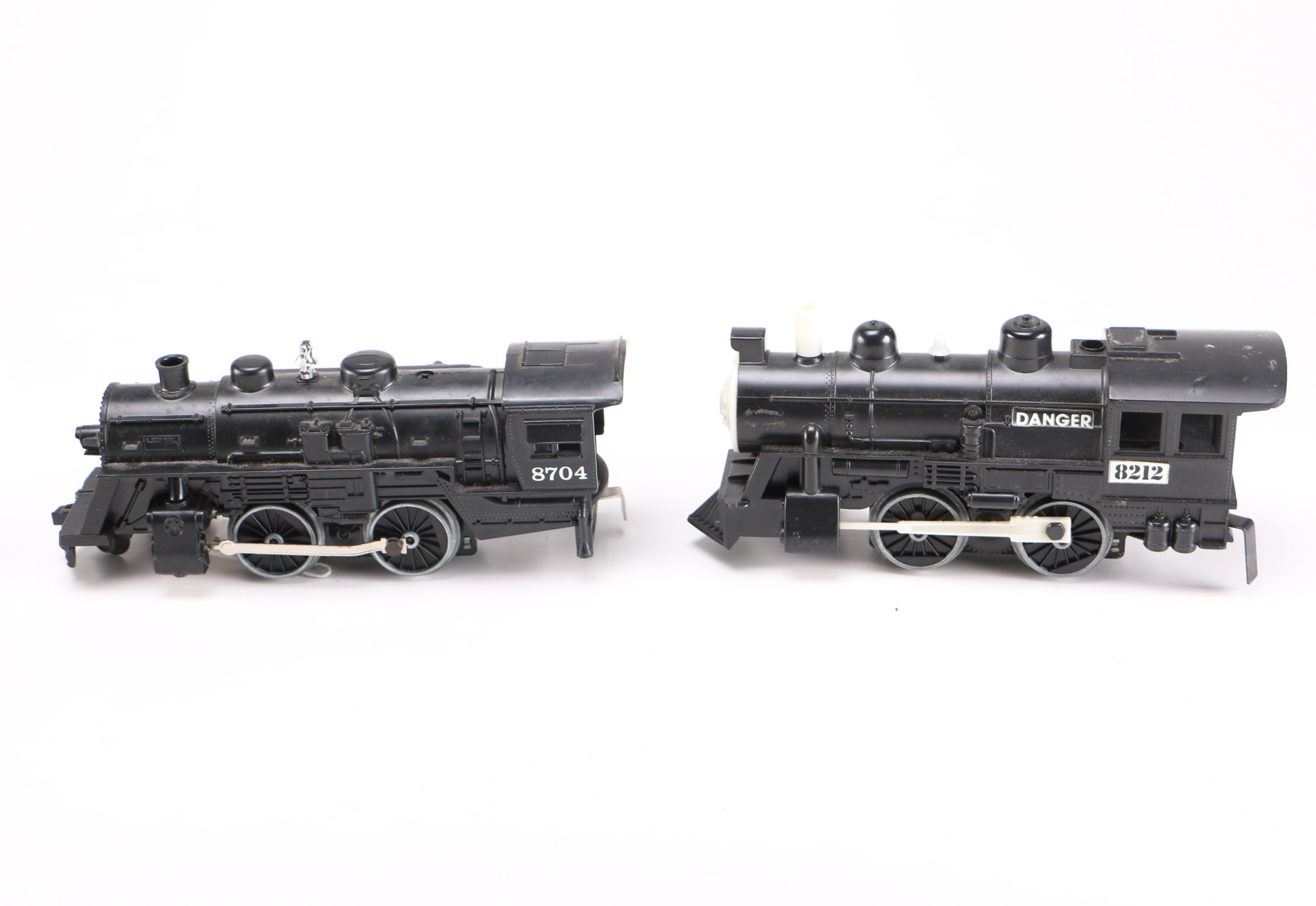 Group of Lionel Model Train Steam Engines