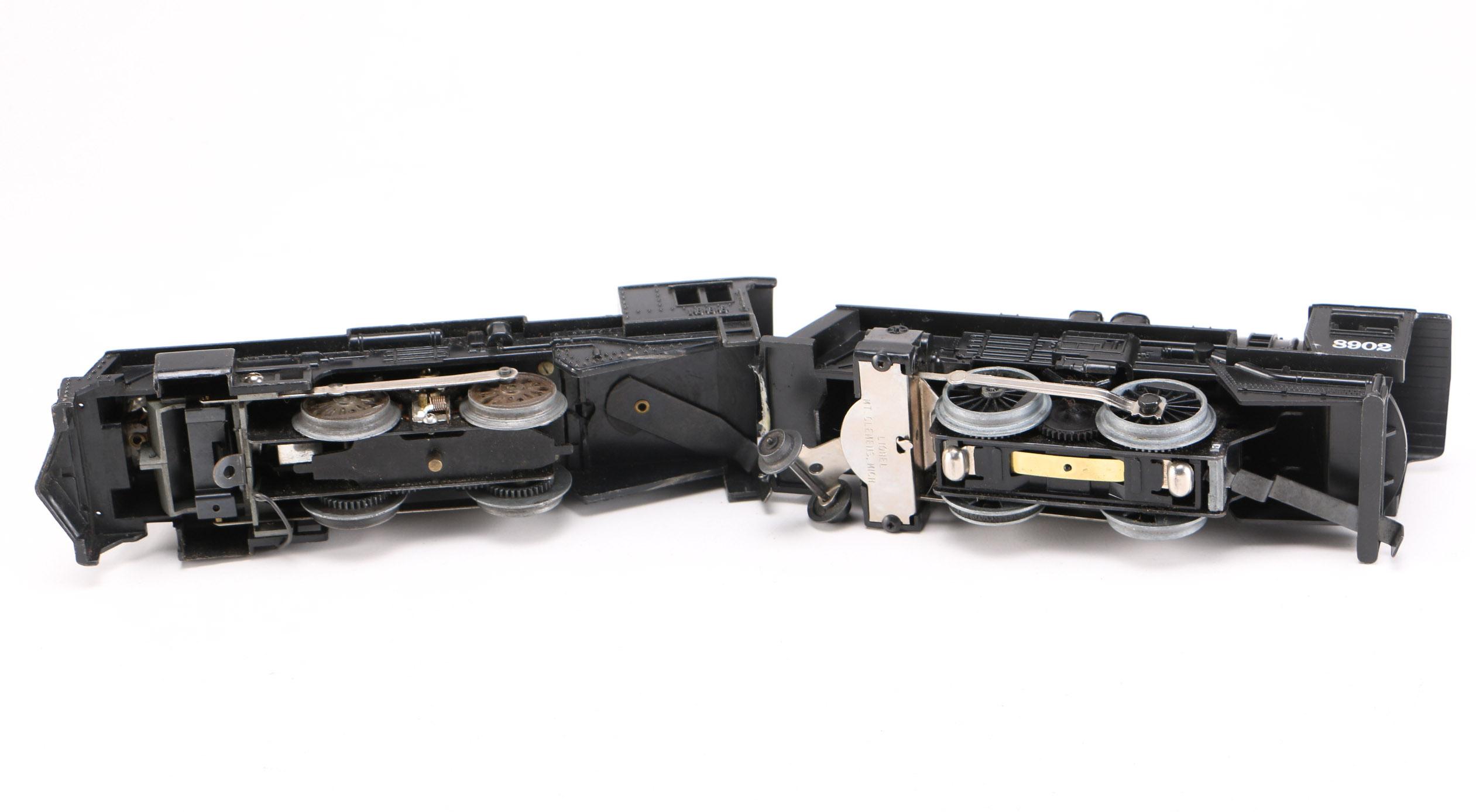 Group of Lionel Model Train Steam Engines