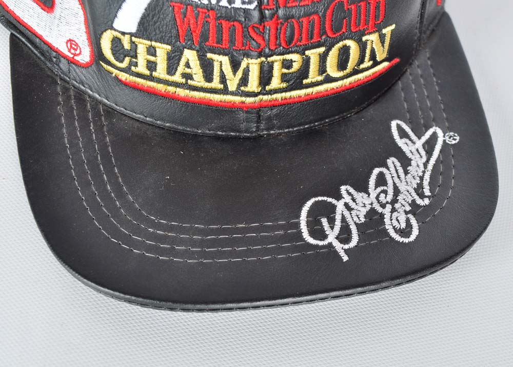 Dale Earnhardt Sr. Leather Baseball Cap