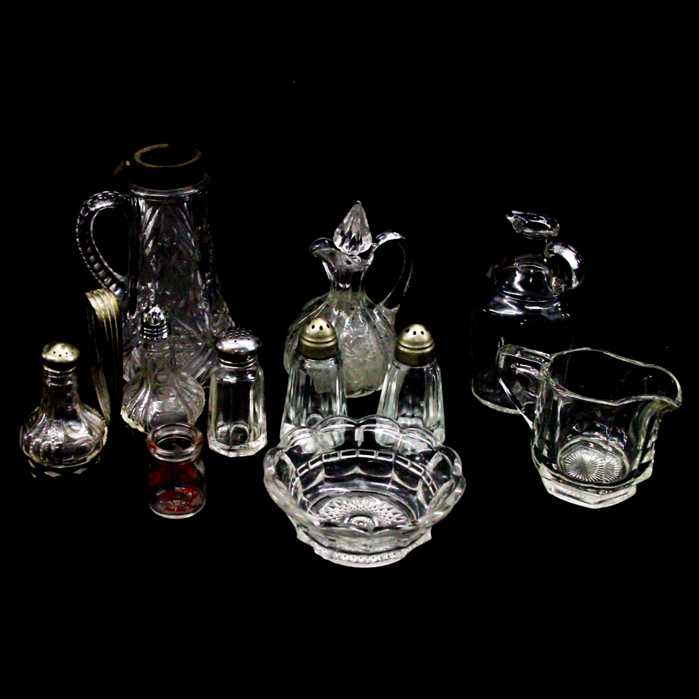 Vintage Glass Tableware