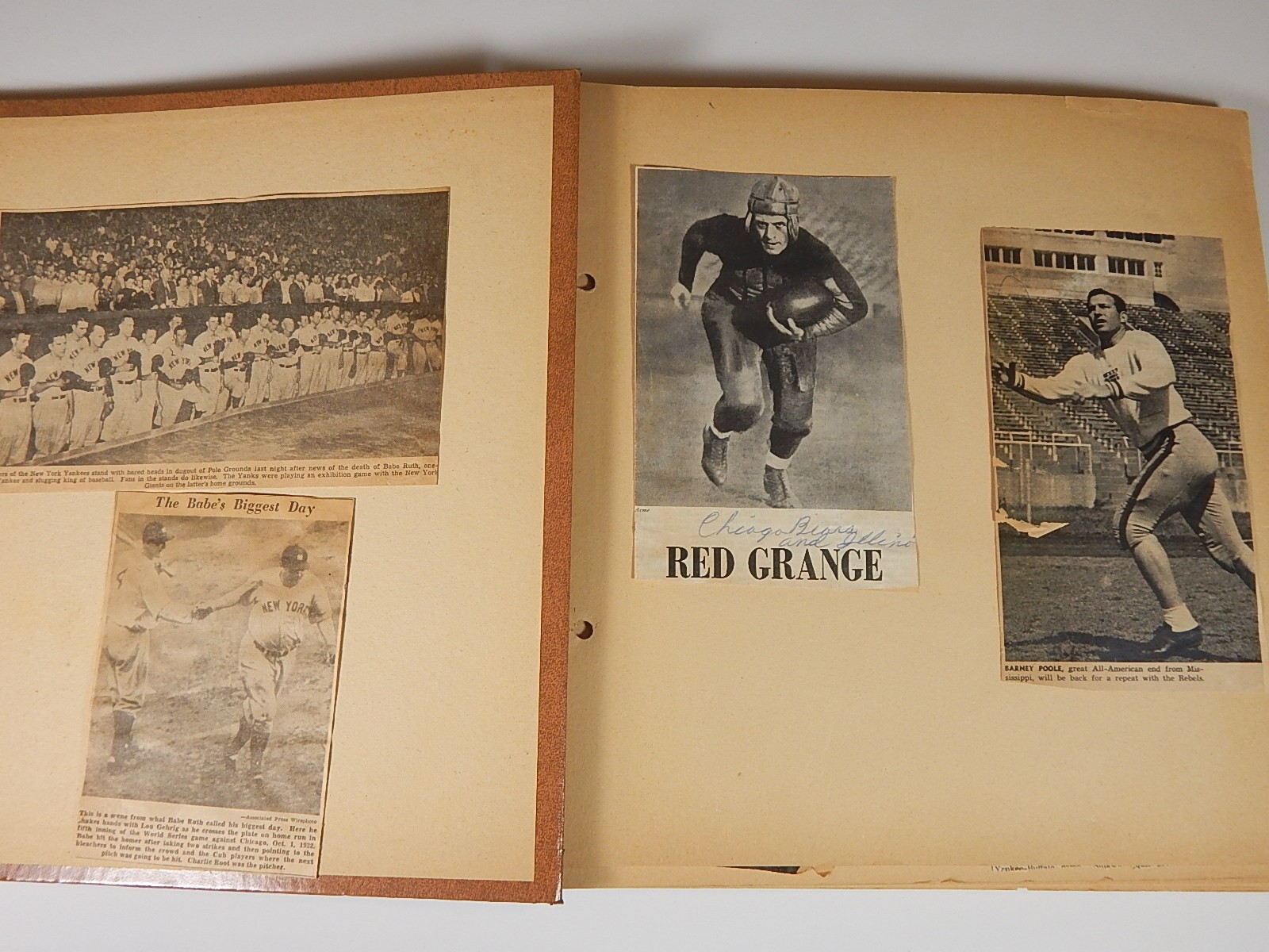 1940s to 1950s Stars Sport Clippings