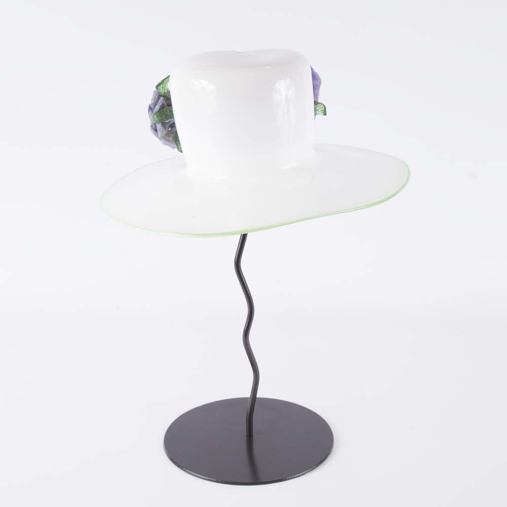 Brian Brenno Art Glass Hat