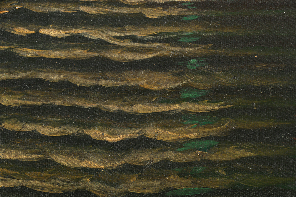 Edward Moran Oil on Canvas Seascape