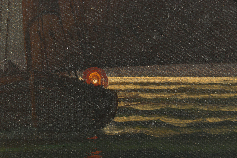 Edward Moran Oil on Canvas Seascape