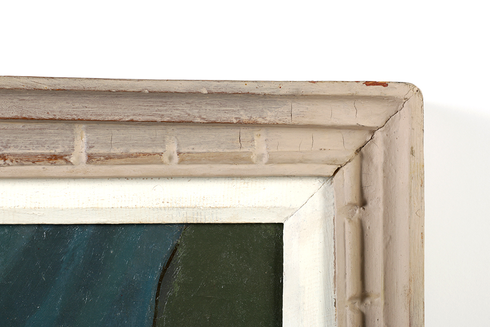 Oil Painting on Canvas "Woman Posing" by Edgar Yaeger