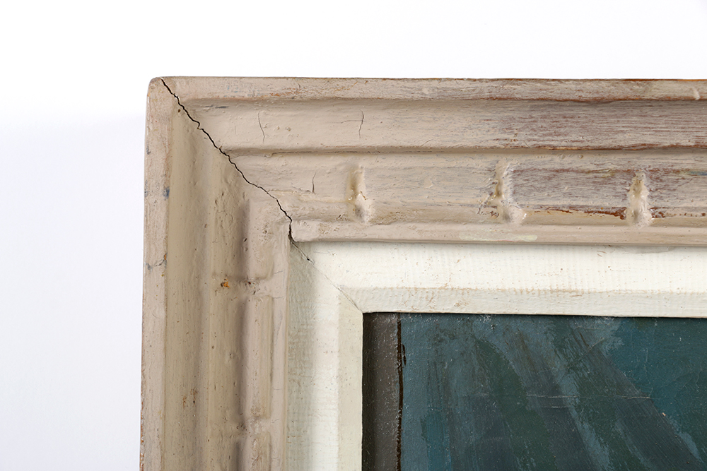 Oil Painting on Canvas "Woman Posing" by Edgar Yaeger