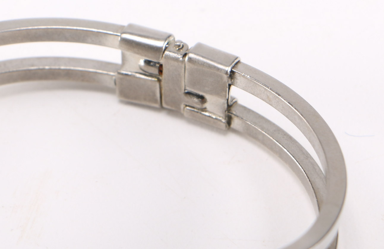 Assortment of Silver Tone Bracelets