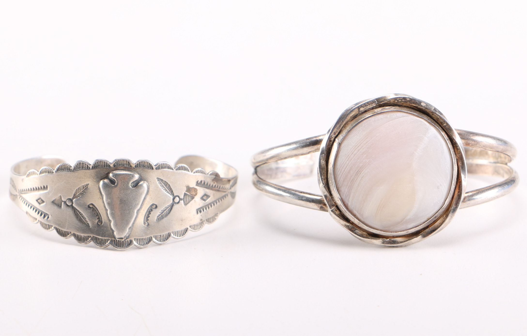 Collection of Native American Themed Cuff Bracelets