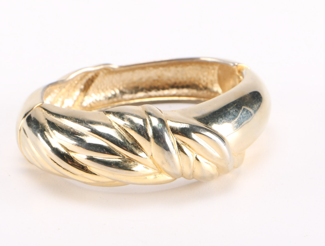 Collection Of Gold Tone Costume Bracelets