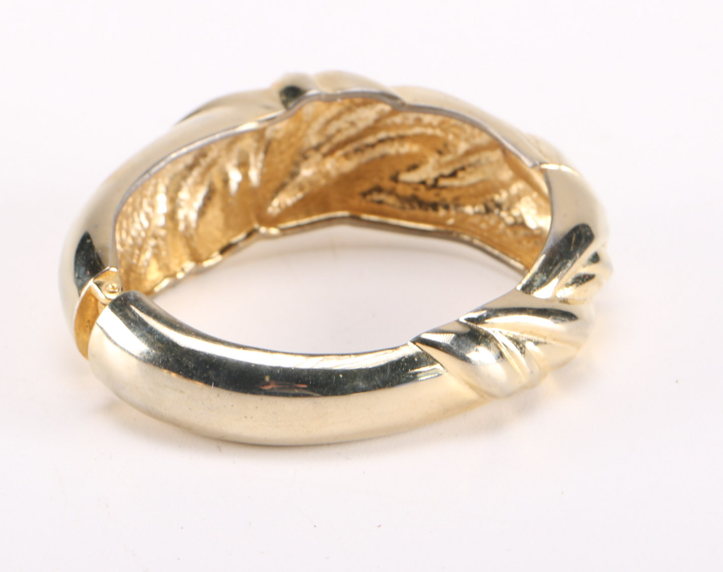 Collection Of Gold Tone Costume Bracelets