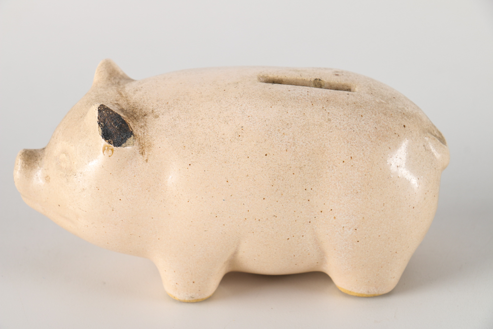 Group of Vintage Piggy Banks