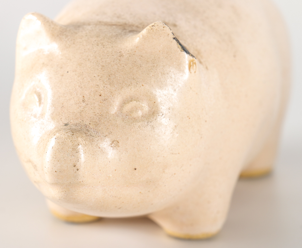 Group of Vintage Piggy Banks