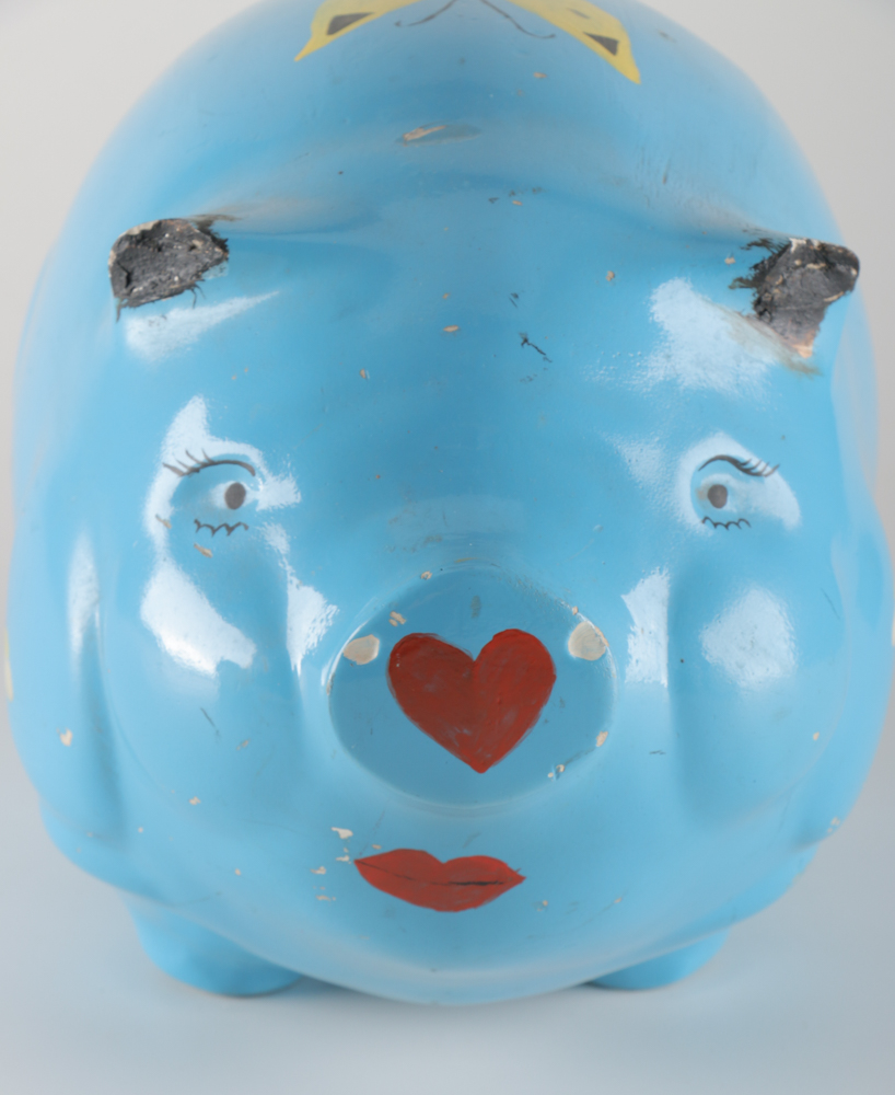 Group of Vintage Piggy Banks