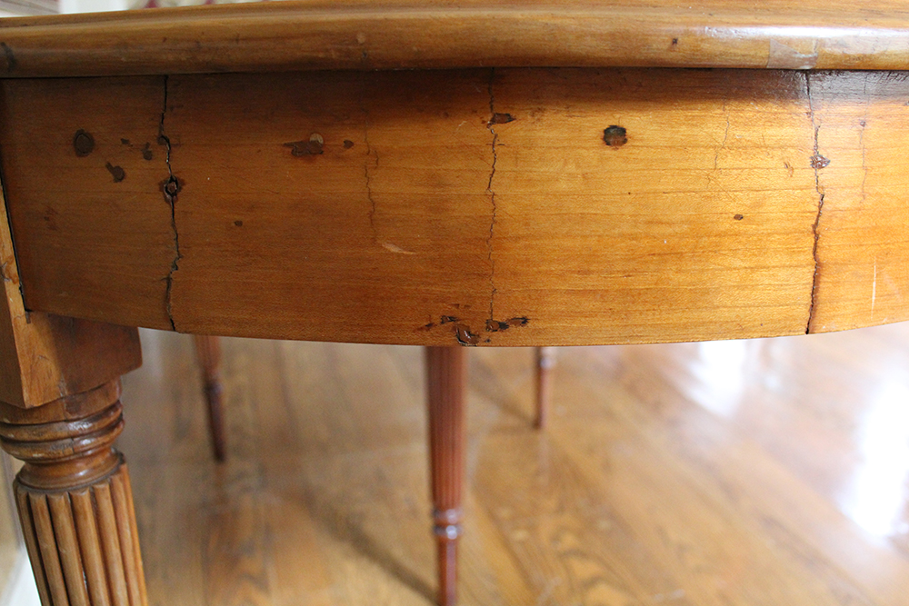 Vintage Maple Dining Room Table with Extensions