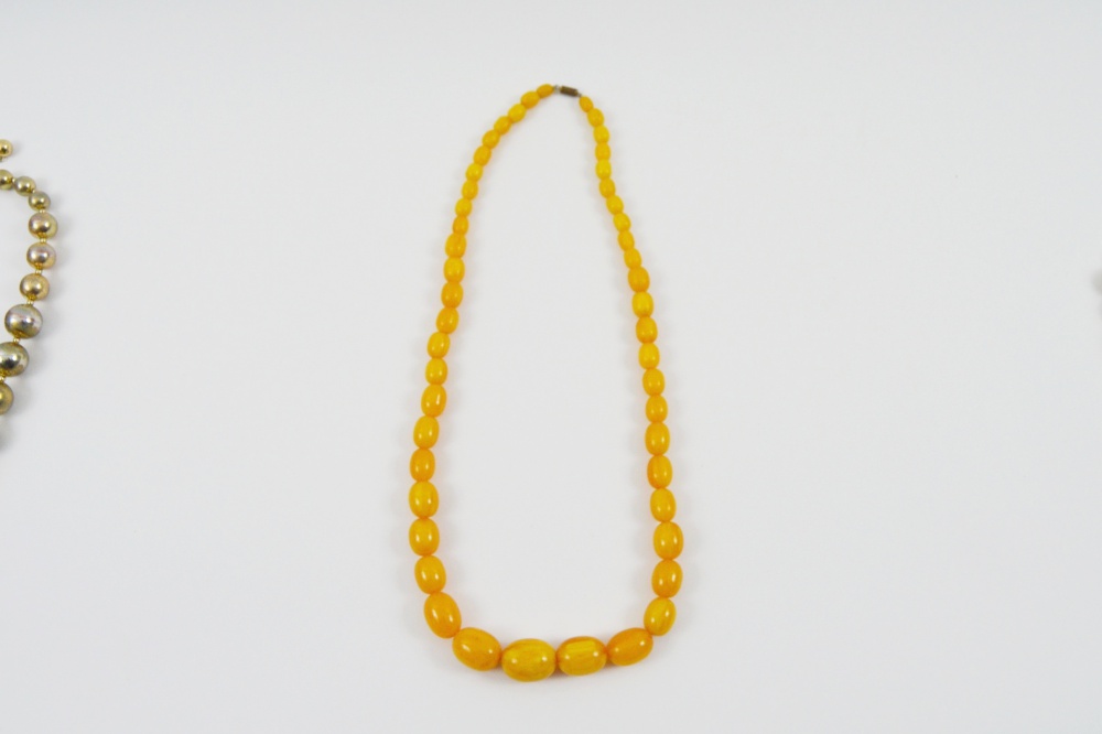 Assortment of Chunky Costume Jewelry