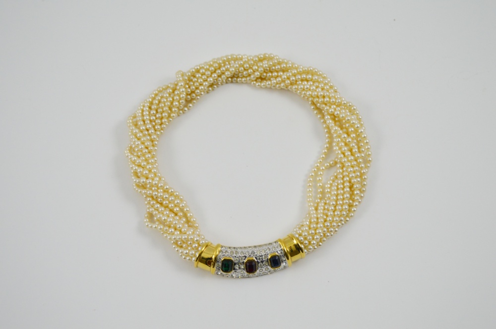 Assortment of Chunky Costume Jewelry