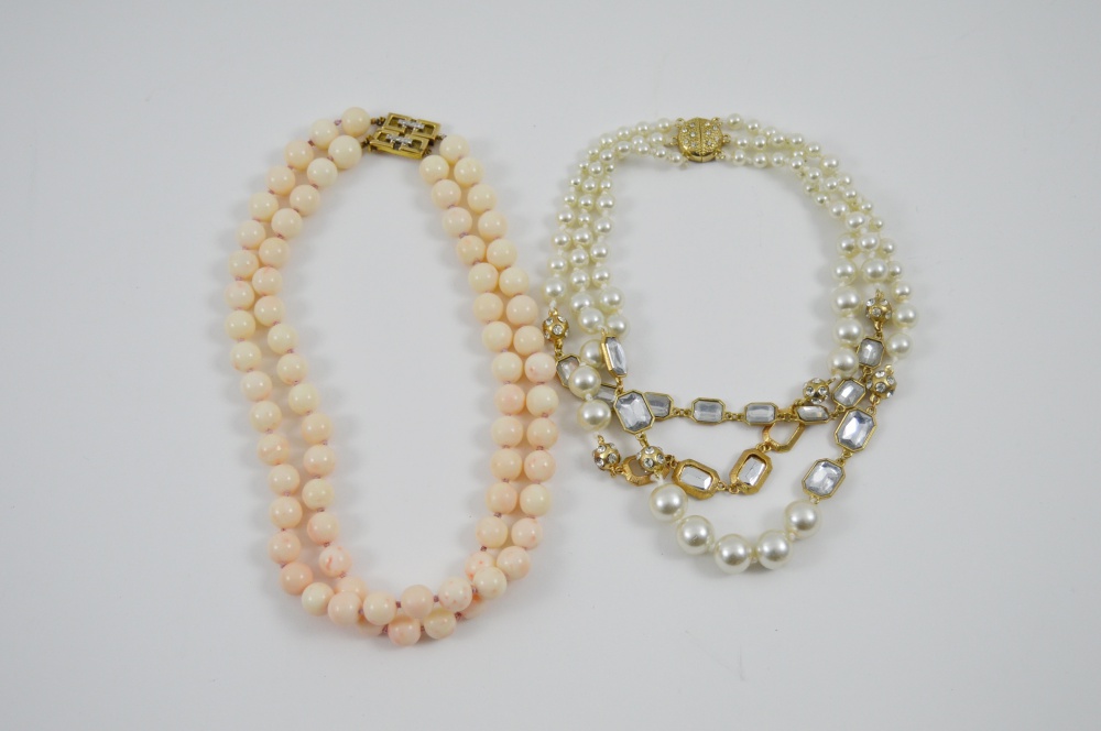 Assortment of Chunky Costume Jewelry