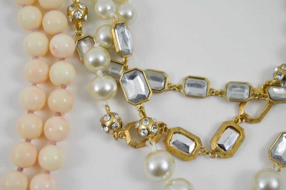 Assortment of Chunky Costume Jewelry