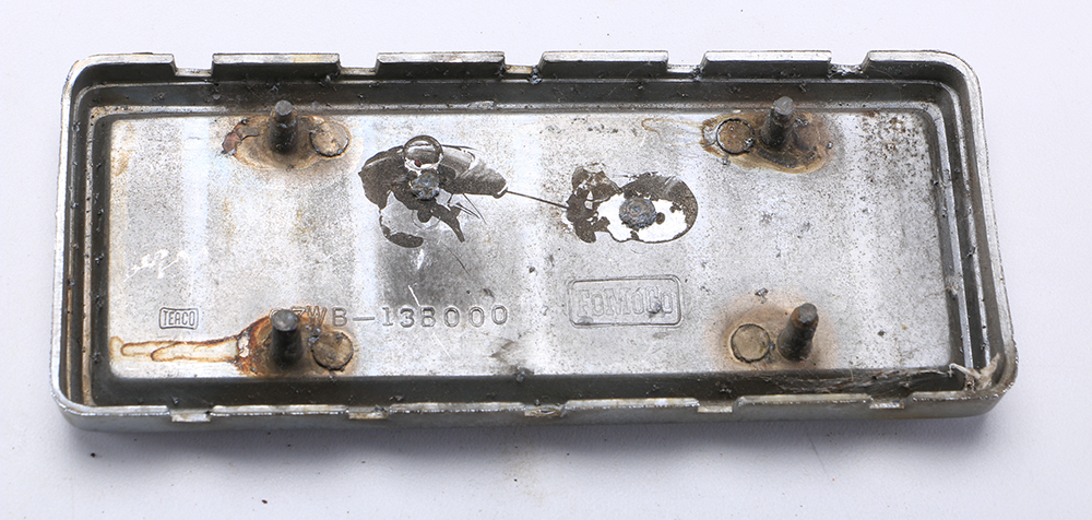 Ford Thunderbird Hubcap and Mercury Cougar Hood Ornament