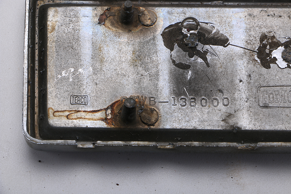 Ford Thunderbird Hubcap and Mercury Cougar Hood Ornament