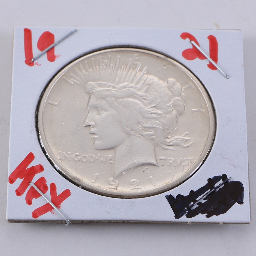 1921 Peace Dollar