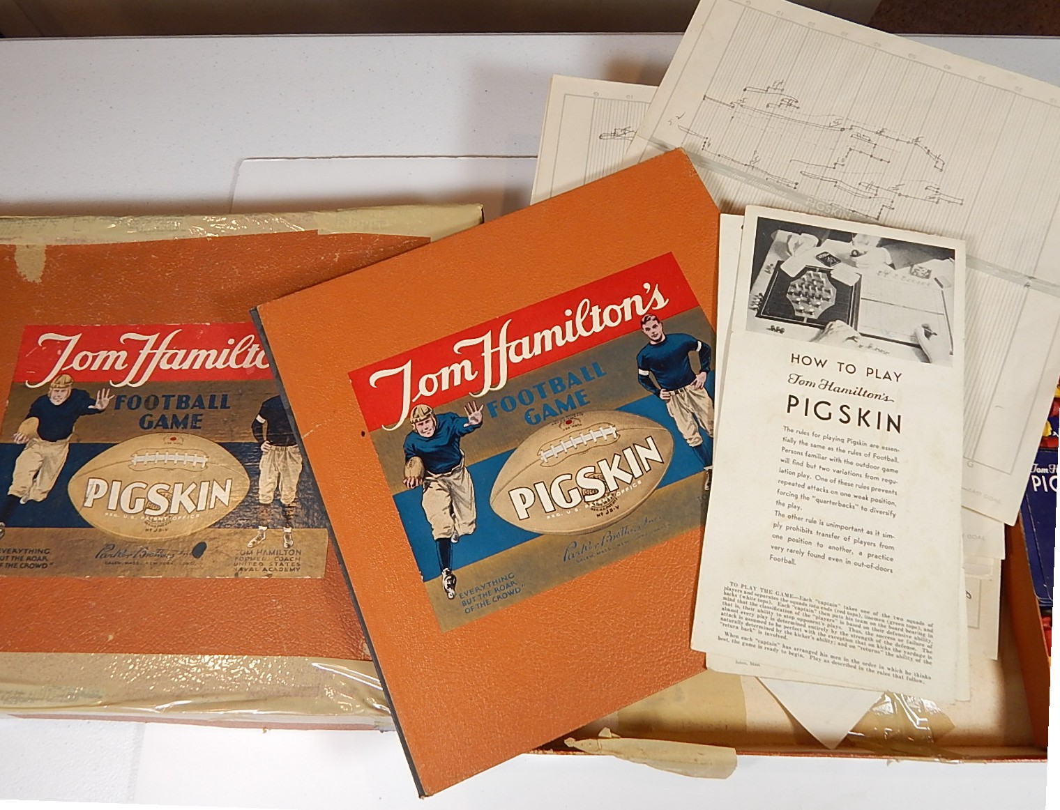 1930s Tom Hamilton's "Pigskin" Football Game